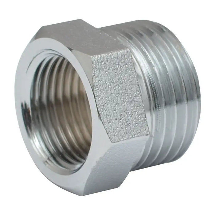 REDUCTION NUT 3/8 X 1/2 CHROME AQUASTO - ВИК тръби и фитинги<<<Отопление Охлаждане и Вик<<<Praktiker&&&ВИК тръби и