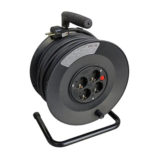 REEL EXTENSION 50M - G3X1.5MM2 - 4 SOCKETS STEINBERGER - 4 SOCKETS - Удължители и