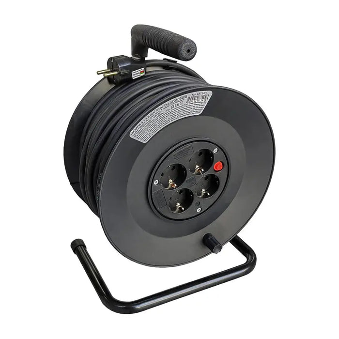 REEL EXTENSION 50M - G3X1.5MM2 - 4 SOCKETS STEINBERGER - 4 SOCKETS - Удължители и
