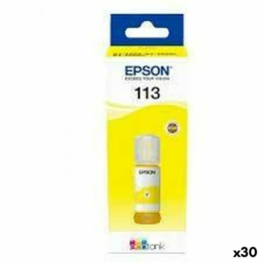 Refill ink Epson ET-5850 ET-5800 ET-16650 ET-16600 ET-5880 ET-5170 - Nº 113 Yellow - Електроника Периферни и резервни
