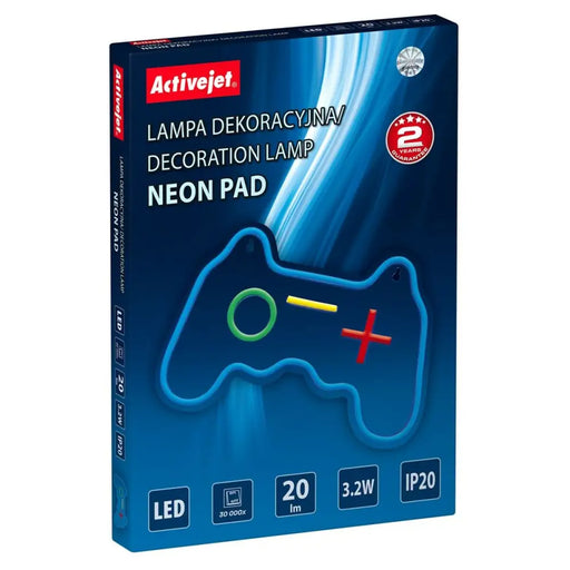 Reflective tape Activejet AJE-NEON PAD Plastic PCV (1 Piece) - Други артикули за декорация<<<Декорация и