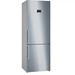 Refrigerator-freezer combination Bosch Series 4 KGN497ICT 440 l C Stainless steel - Freestanding refrigerator-freezers