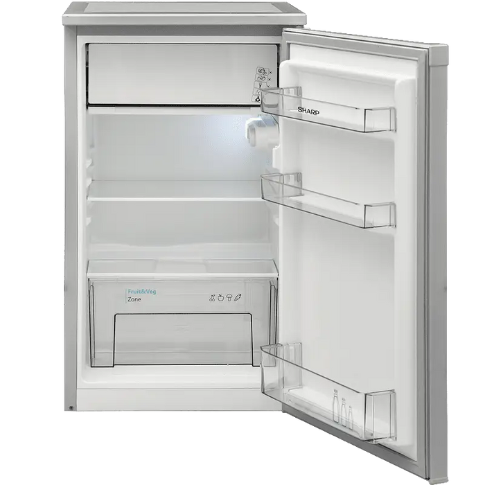 Refrigerator Sharp SJ-UE088T0S 89 l E Inox - Хладилник с една врата<<<Хладилници<<<Домакински електроуреди<<<ZoraSite