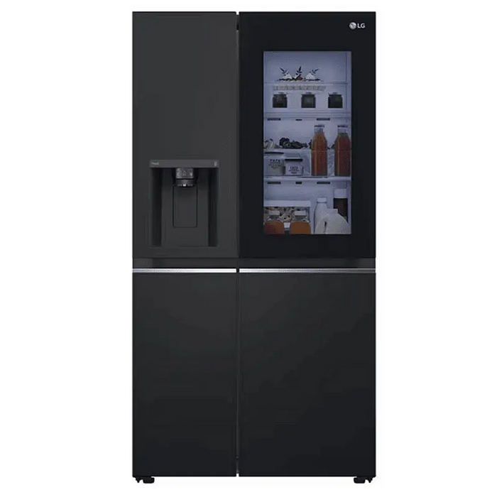 Refrigerator Side-by-Side LG GSGV80EPLD 635 l D No Frost Black - SIDE BY SIDE<<<Хладилници<<<Домакински