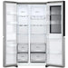 Refrigerator Side-by-Side LG GSVV80PYLL 655 l E No Frost Inox - SIDE BY SIDE<<<Хладилници<<<Домакински