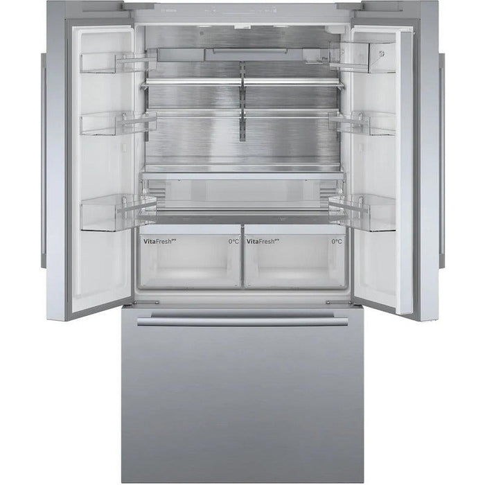 Refrigerator with freezer BOSCH KFF96PIEP - Хладилници с фризер<<<BOSCH хладилници<<<BOSCH<<<PolyComp&&&Хладилници с