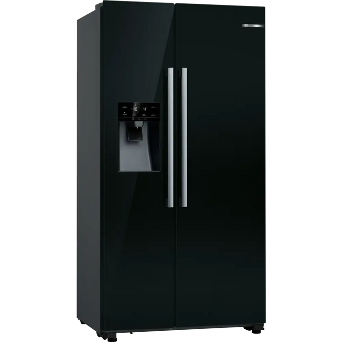 Refrigerator with freezer BOSCH side-by-side KAD93ABEP 562 l NoFrost 178.7 x 90.8 cm black - Хладилници с