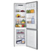 Refrigerator with freezer Crown CBN265EIX 253 l E No Frost Stainless steel - Хладилници с