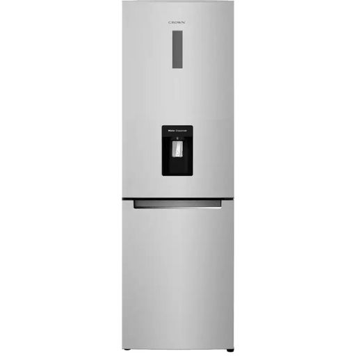 Refrigerator with freezer Crown CBN444DIX/DIS 320 l E No Frost Stainless steel - Хладилници с