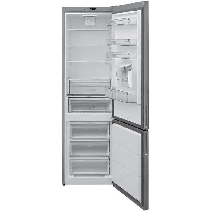 Refrigerator with freezer Finlux FXCA 3841WCE IX 378 l E Inox Static - Хладилници с фризер<<<Хладилници<<<Домакински