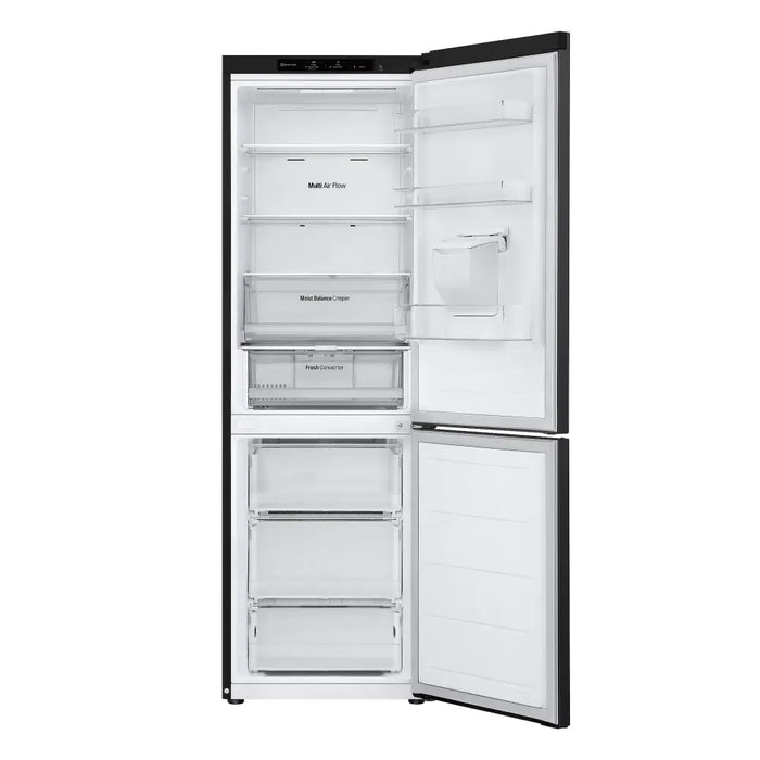 Refrigerator with freezer LG GBF3102EEV*** 343 l E No Frost Black stainless steel - Хладилници с