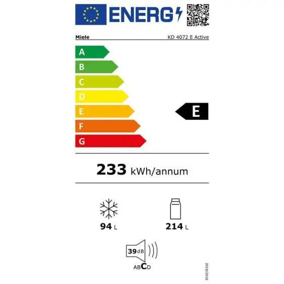Refrigerator with freezer MIELE KD 4072 E Active - Хладилници с фризер<<<Хладилници<<<Едра бяла техника<<<TechnoMix