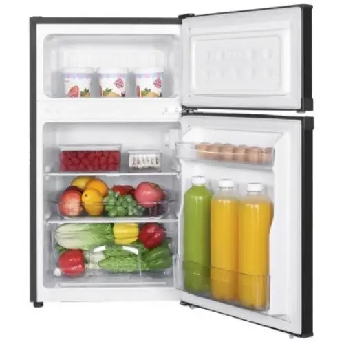 Refrigerator with freezer MPM MPM-87-CZ-15 Black - Freestanding refrigerator-freezers (refrigerators)AGD-LOW<<<Home