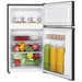 Refrigerator with freezer MPM MPM-87-CZ-15 Black - Freestanding refrigerator-freezers (refrigerators)AGD-LOW<<<Home