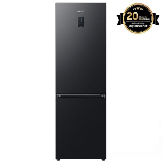 Refrigerator with freezer SAMSUNG RB34C675EBN/EF 344 l SmartThings All Around Cooling 185.3 cm - Хладилници с