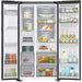 Refrigerator with freezer SAMSUNG Side-by-Side RS80F64JEBEO 634 l No Frost Auto Open Door 178.6 cm - Хладилници Side