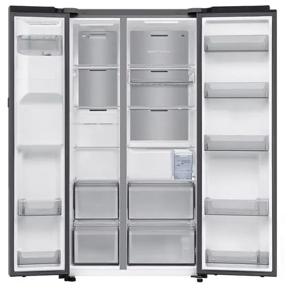 Refrigerator with freezer SAMSUNG Side-by-Side RS90F65EDTEO 621 l Auto Open Door 174.4 cm - Хладилници Side