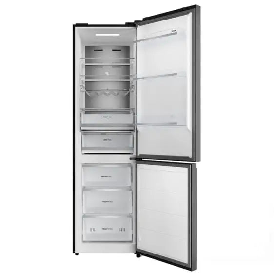 Refrigerator with freezer TEKA RBF 88670 GBK 387 l. Total No Frost. 201 cm. black glass - Хладилници с