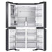 Refrigerator with French door SAMSUNG Family Hub RF65DG9H0EB1EO 636 l Black - Хладилници Side