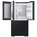 Refrigerator with French door SAMSUNG Family Hub RF65DG9H0EB1EO 636 l Black - Хладилници Side