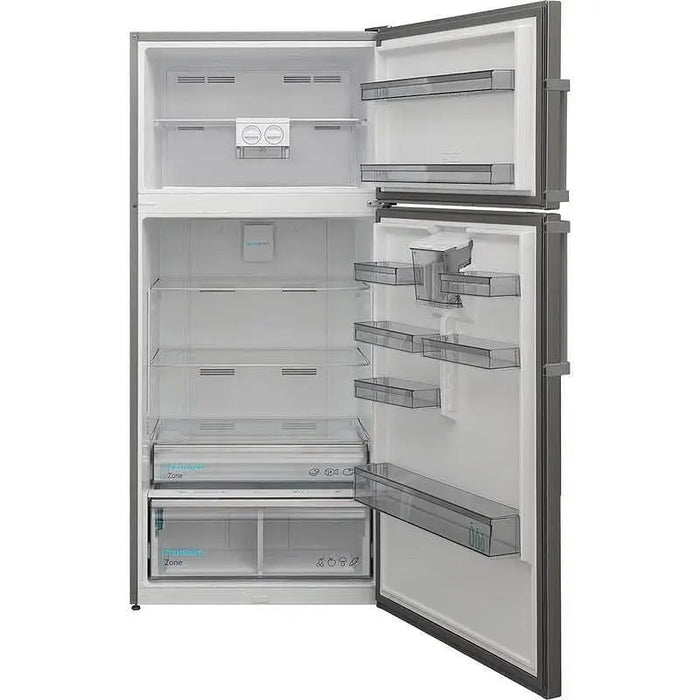 Refrigerator with top chamber Sharp SJ-NTA35CHDIE 587 l E No Frost Inox - Хладилници с горна
