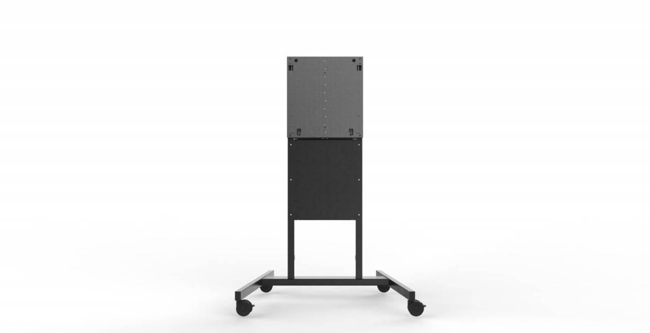 Mobile stand on wheels for BalanceBox 400 for public and int. displays up to 86"