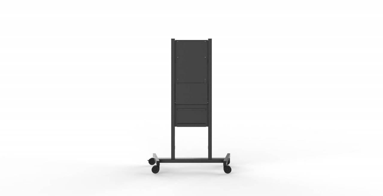 Mobile stand on wheels for BalanceBox 400 for public and int. displays up to 86"