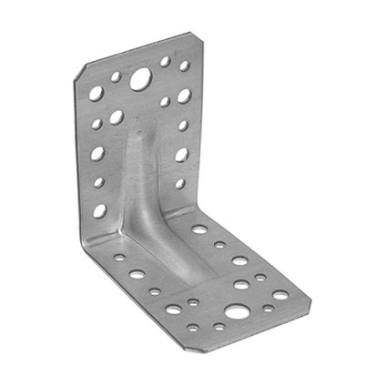 REINFORCED PLATE 90X90X65 MM DOMAX KP 1 - Ъгли и планки<<<Профили и планки<<<Инструменти и