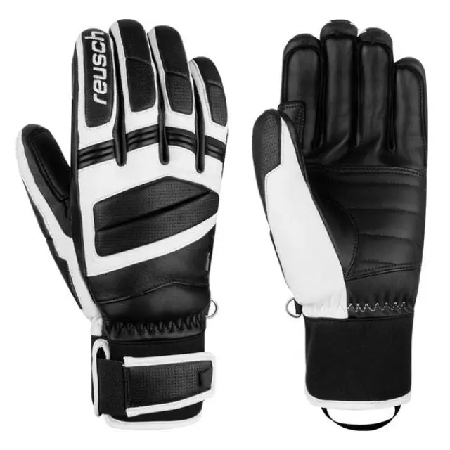 Rękawice REUSCH Master Pro r. 9 czarno-białe - GlovesNTO-REK<<<SkiingNTO<<<ActionPL