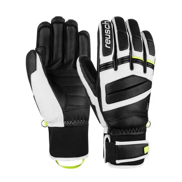 Rękawice REUSCH Master Pro r. 9 czarno-biało-zółte - GlovesNTO-REK<<<SkiingNTO<<<ActionPL