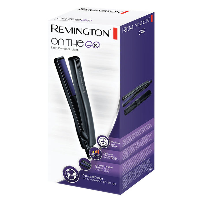Remington S2880 hair styling tool Straightening iron Warm Black