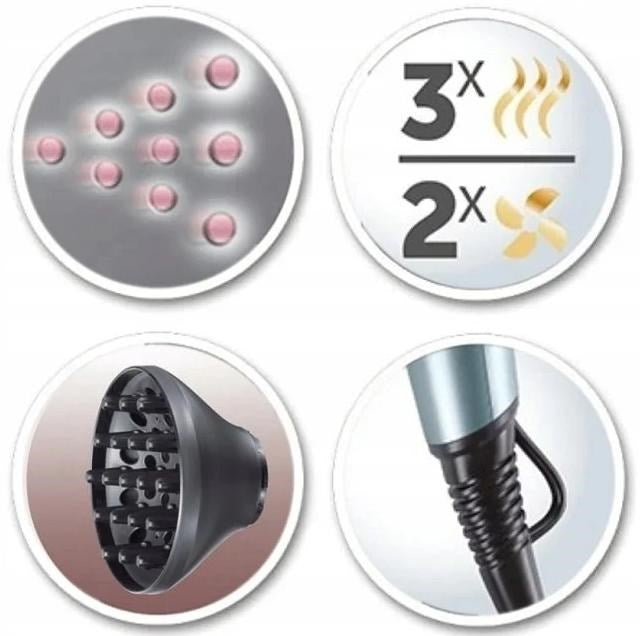 REMINGTON D3190S HAIR DRYER