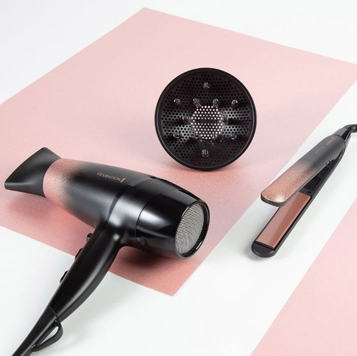 Hairdryer Remington D5305 Black Pink 2200 W