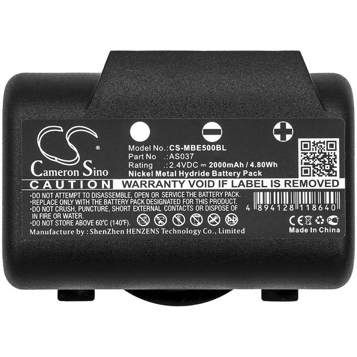 Remote control battery for crane IMET BE5000 M550S AS037 NIMH 2.4V 2000mAh Cameron Sino - Батерии за дистанционни за