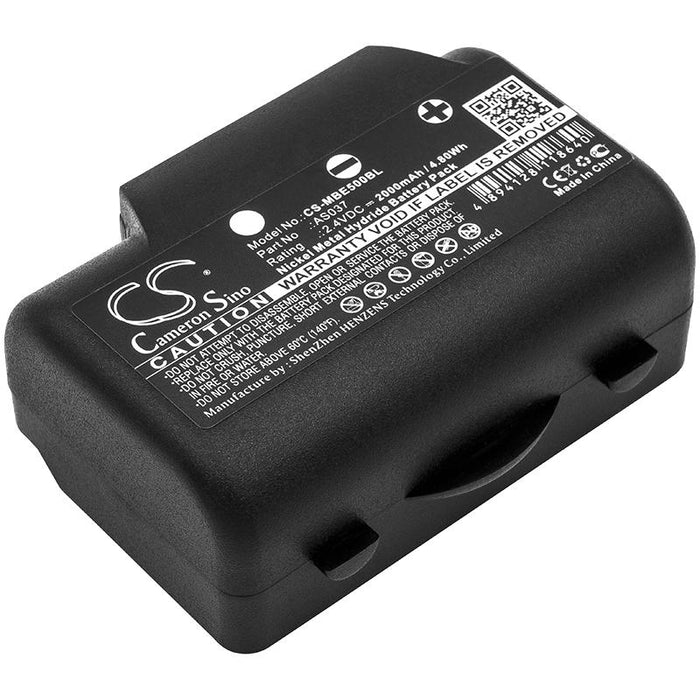 Remote control battery for crane IMET BE5000 M550S AS037 NIMH 2.4V 2000mAh Cameron Sino - Батерии за дистанционни за