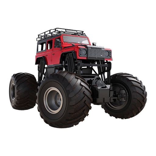 Remote control RC remote control car 1:8 Double Eagle (red) Land Rover Defender E375-003 - Remote-controlled