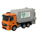 Remote control RC garbage truck 1:26 Double Eagle (orange) Mercedes-Benz Antos E676-003 - Remote-controlled