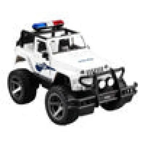 Remote-controlled car 1:12 Double Eagle (white) Jeep (Police) E550-003 - Remote-controlled cars<<<Toys<<<InnproXML