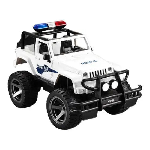 Remote-controlled car 1:12 Double Eagle (white) Jeep (Police) E550-003 - Remote-controlled cars<<<Toys<<<InnproXML