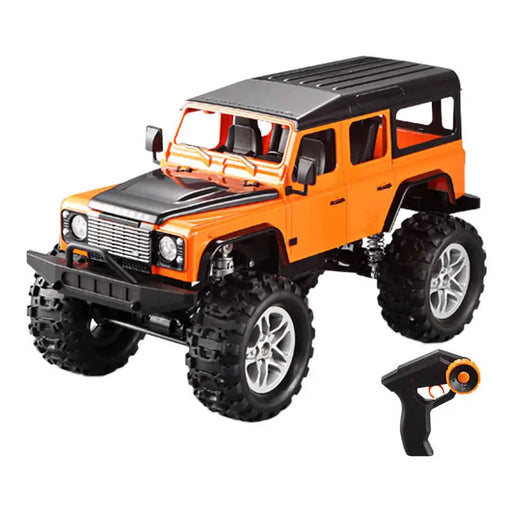 Remote-controlled car 1:14 Double Eagle (Orange) Land Rover Defender E327-003 - Remote-controlled