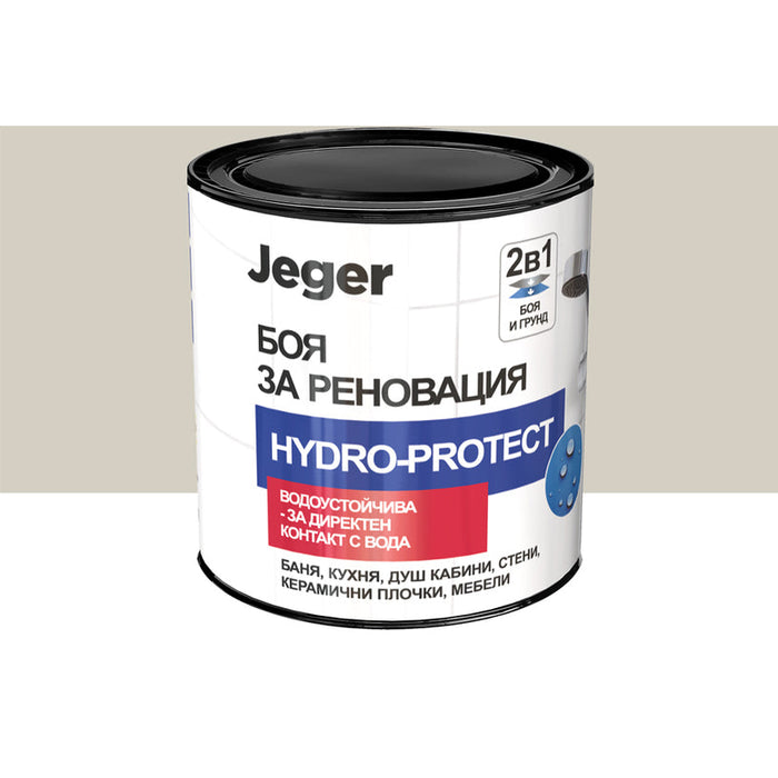 RENOVATION PAINT HYDRO-PROTECT WARM GRAY 0.5 L JEGER - Алкидни и водоразтворими<<<Бои за метал и дърво<<<Бои и