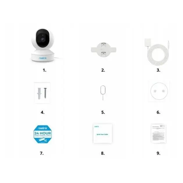 Reolink E-Series-E340 Smart PTZ WiFi Indoor Camera - Video camerasCIP-KAM<<<IP CCTVCIP<<<ActionPL
