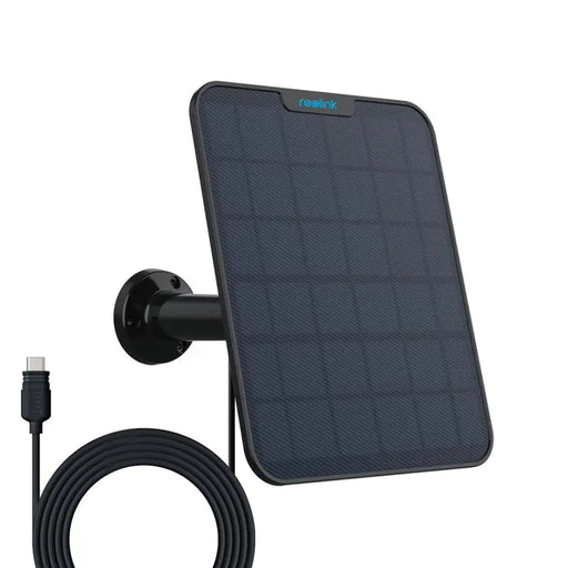 REOLINK SOLAR PANEL-BLACK 2 TYPE-C - AccessoriesCIP-AKC<<<IP CCTVCIP<<<ActionPL&&&AccessoriesCIP-AKC<<<IP