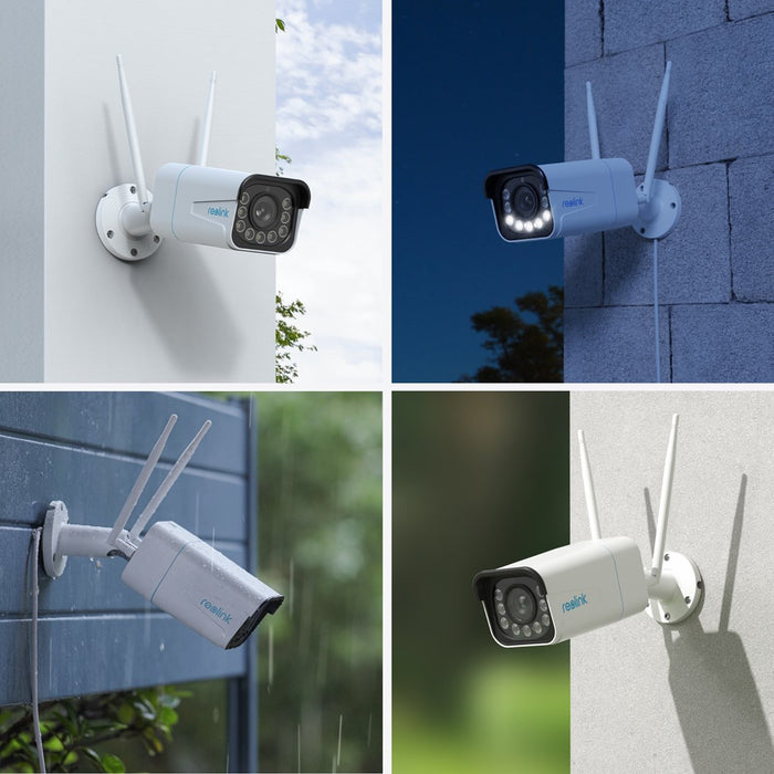 Reolink W430 - 4K Outdoor Camera, Next-Gen Wi-Fi 6, 5X Optical Zoom, Person/Vehicle/Animal Detection, Color Night Vision