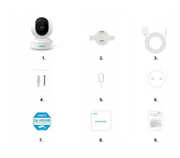 Reolink E-Series-E340 Smart PTZ WiFi Indoor Camera