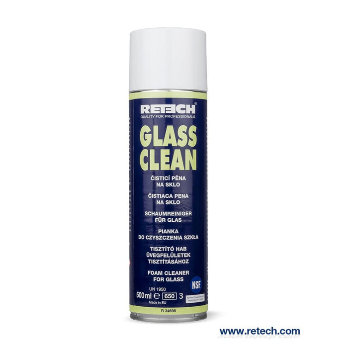 GLASS CLEANING SPRAY 500ML RETECH