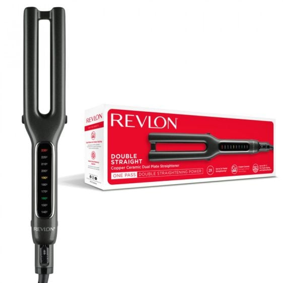 Double hair straightener REVLON RVST2204