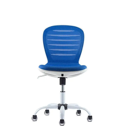 RFG Children’s chair Flexy White damask and mesh blue seat blue backrest - Офис столове<<<За офиса<<<ZoraSite