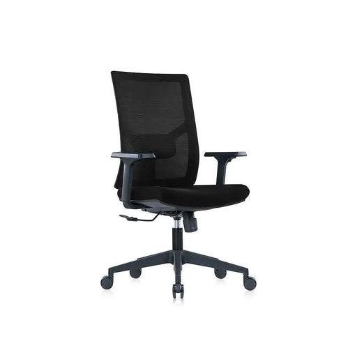 RFG Ergonomic chair Snow Black W black seat black backrest - Офис столове<<<За офиса<<<ZoraSite