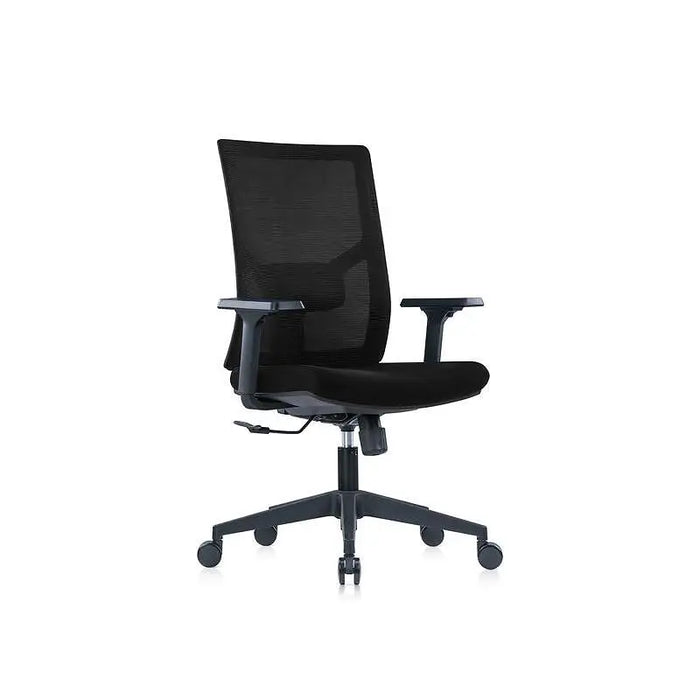 RFG Ergonomic chair Snow Black W black seat black backrest - Офис столове<<<За офиса<<<ZoraSite